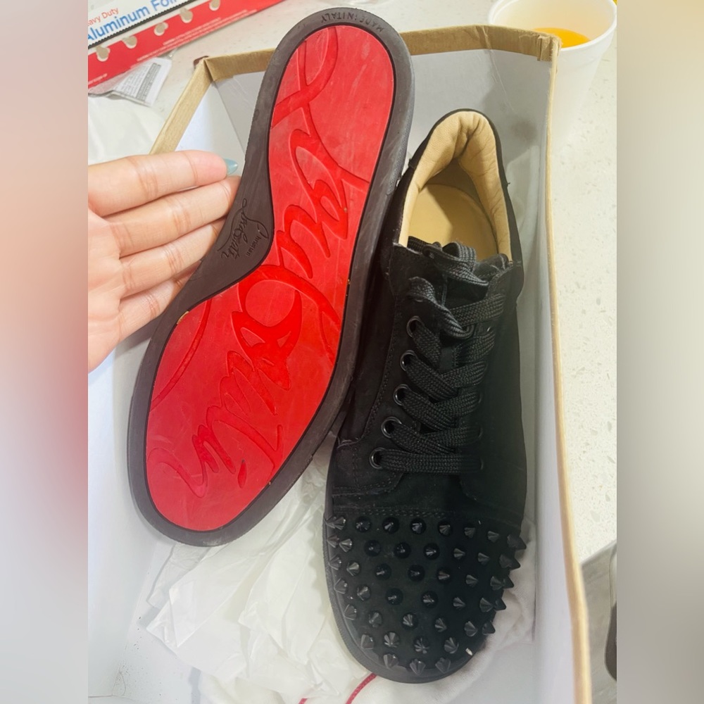 Low top red bottoms